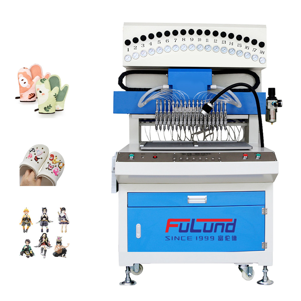Full Automatic Silicone Rubber Patch Making Machine 18 color For Key ...