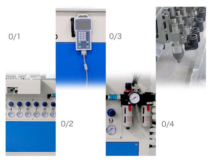 9 Color High Precision Full Automatic Glue Dispenser / Plastic ...